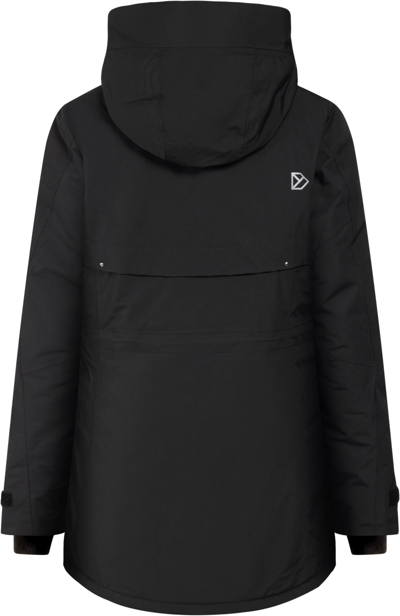 Frida Vinterparkas Dam Black Didriksons
