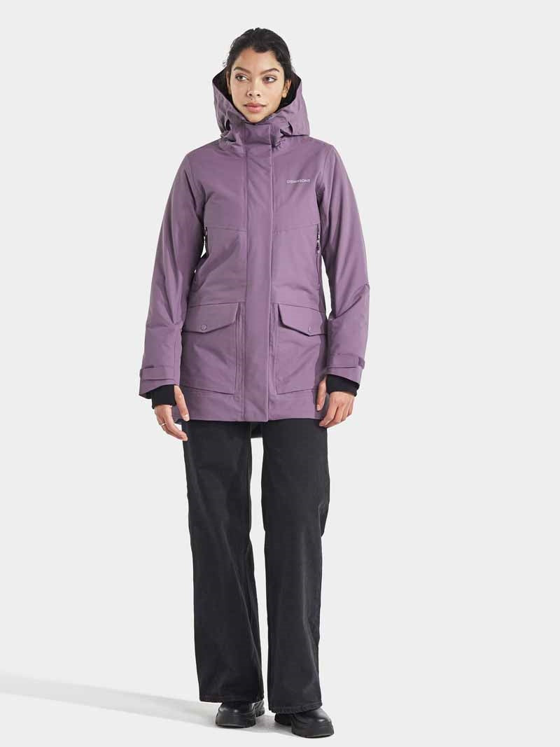 Frida Women's Winter Parka Lilac - Didriksons