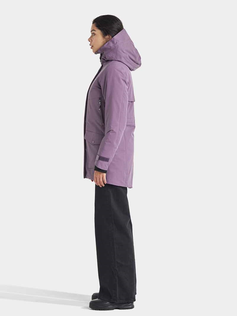 Frida Women's Winter Parka Lilac - Didriksons