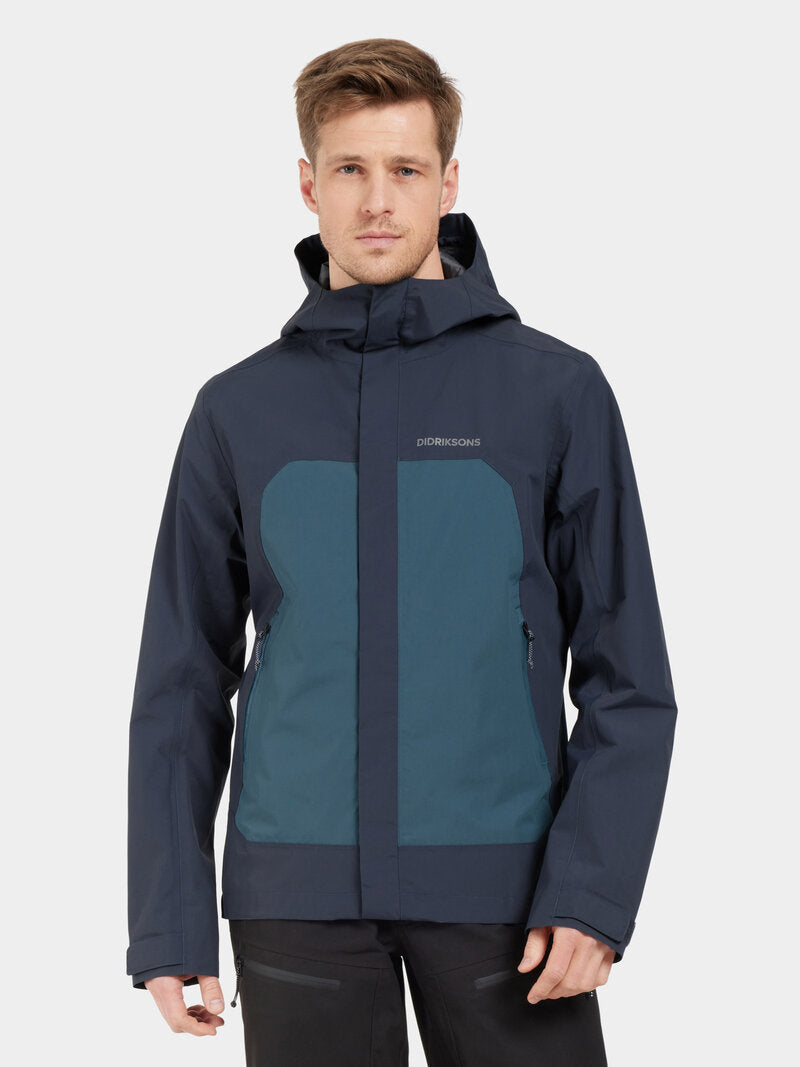 Grit Shell Jacket 3 Men Sleepy Blue Didriksons