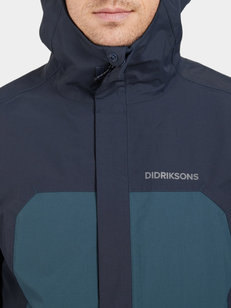 Grit Shell Jacket 3 Men Sleepy Blue Didriksons