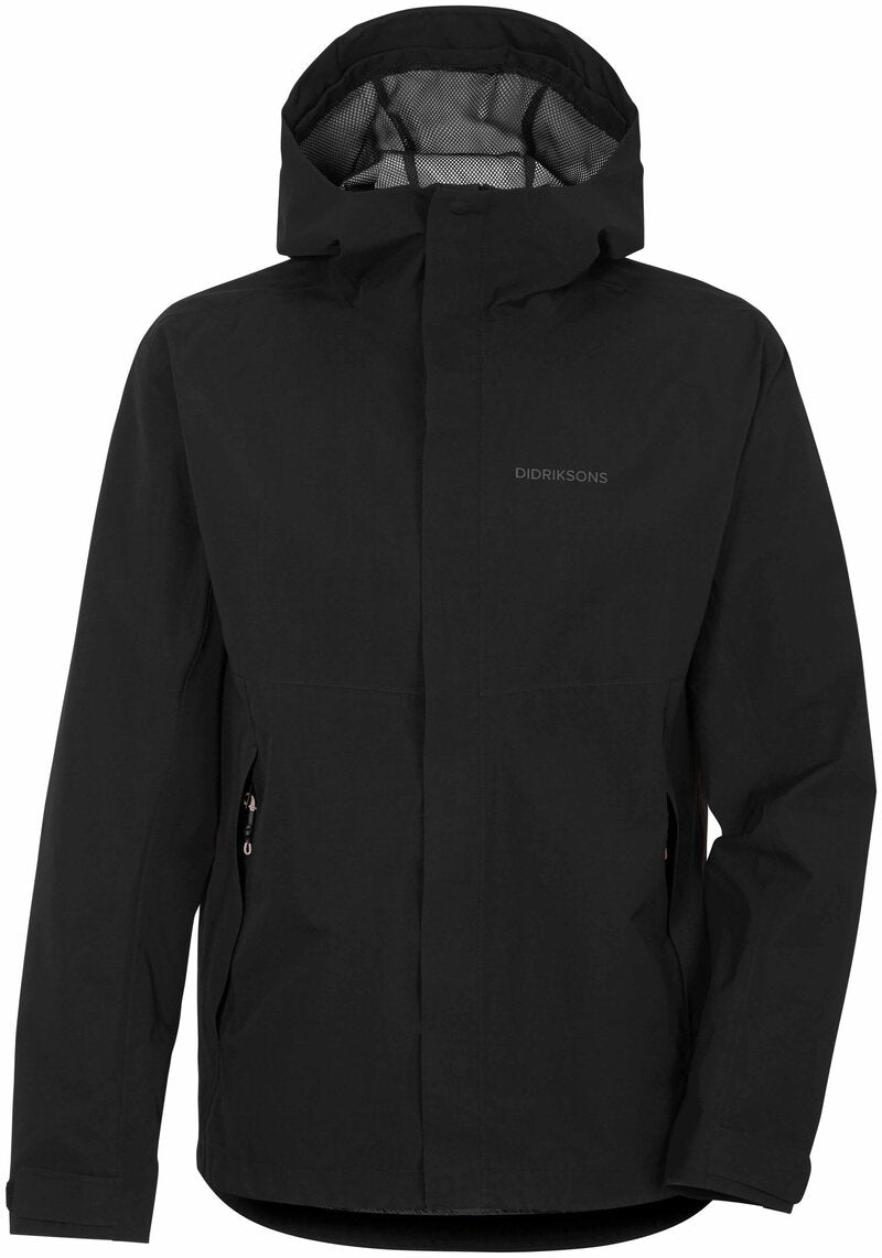 Grit Shell Jacket Men Black Didriksons