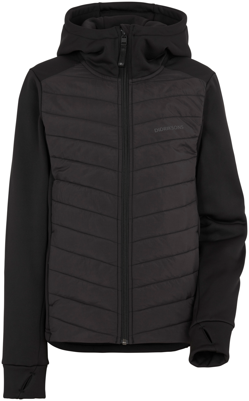 Halden Hybridjacka 5 Junior Black Didriksons