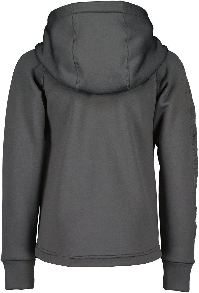 Hekto Fleece Jacket Kids Coal Black Didriksons