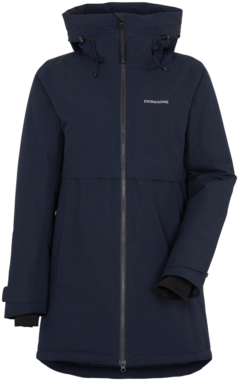 Helle 6 Vinterparkas Dam Dark Night Blue Didriksons