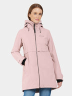 Helle Vinterparkas Dam Oyster Lilac Didriksons