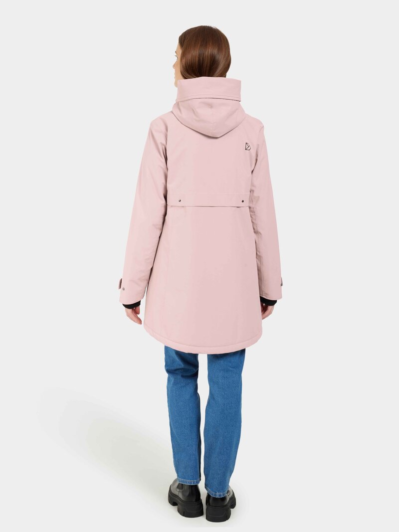 Helle Vinterparkas Dam Oyster Lilac Didriksons