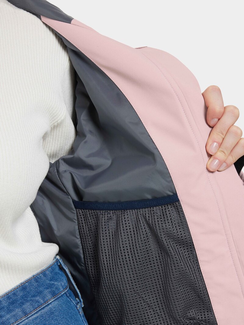 Helle Vinterparkas Dam Oyster Lilac Didriksons