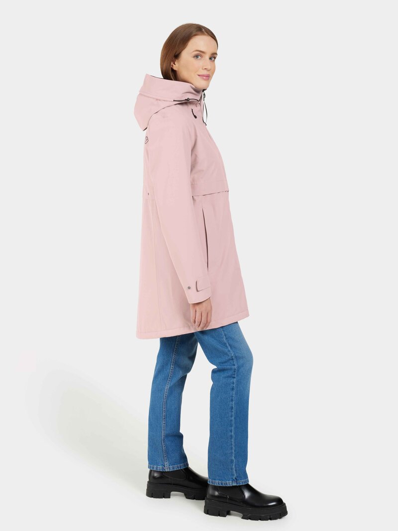 Helle Vinterparkas Dam Oyster Lilac Didriksons