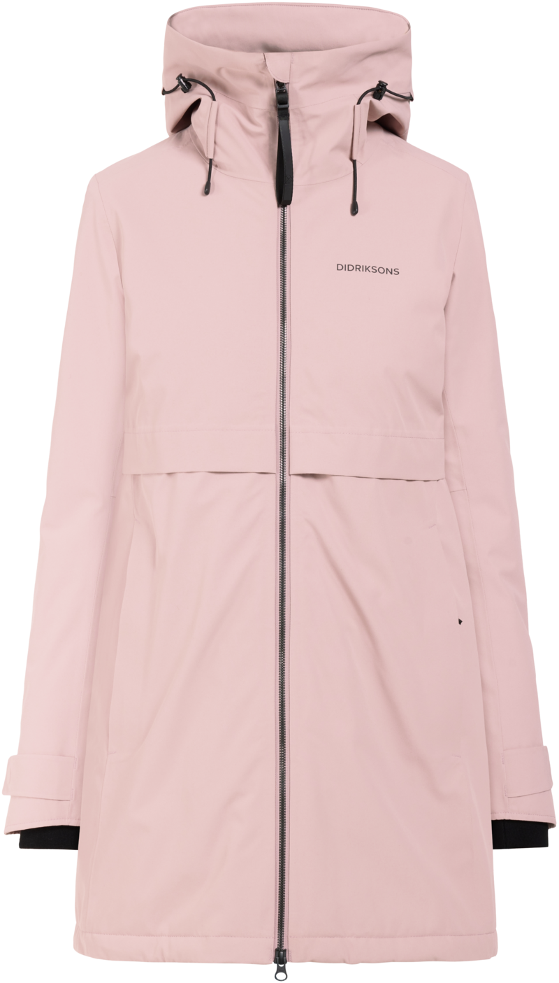Helle Vinterparkas Dam Oyster Lilac Didriksons