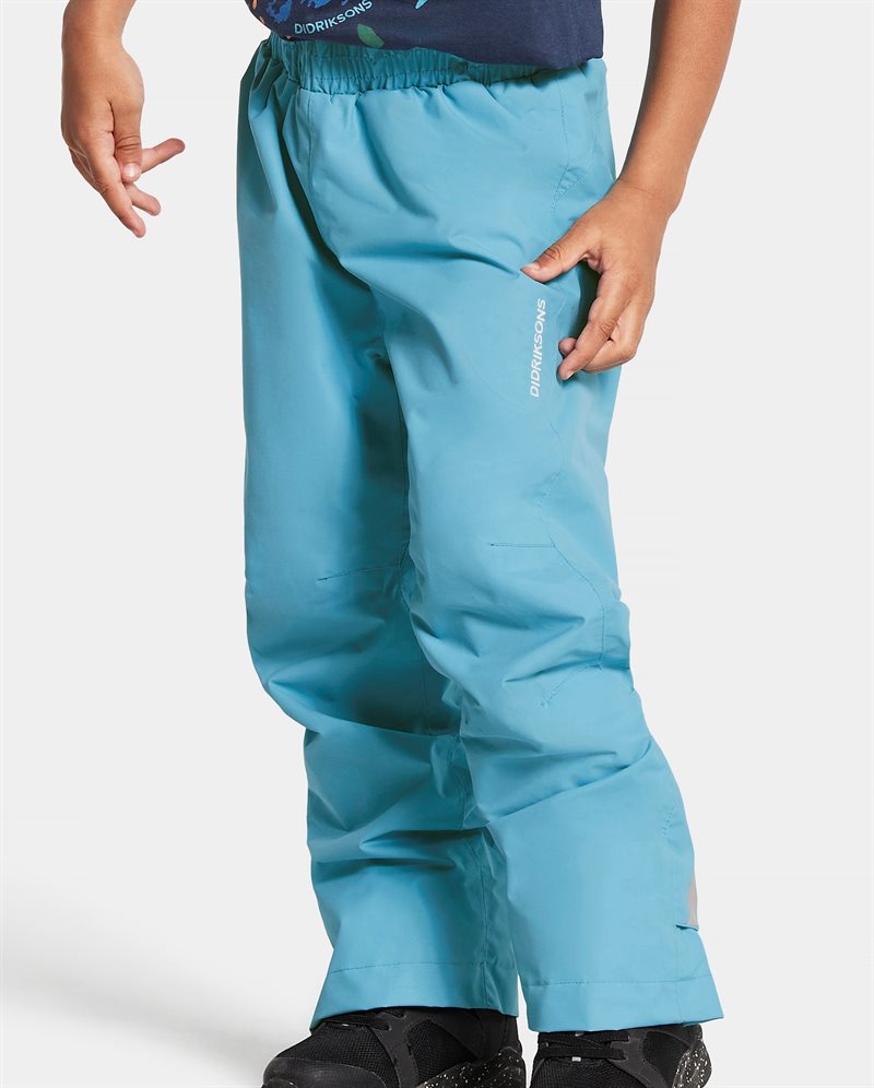 Idur Shell Trousers 2 Kids Blue Wash Didriksons