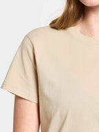 Ingarö T-Shirt Dam Light Beige Didriksons