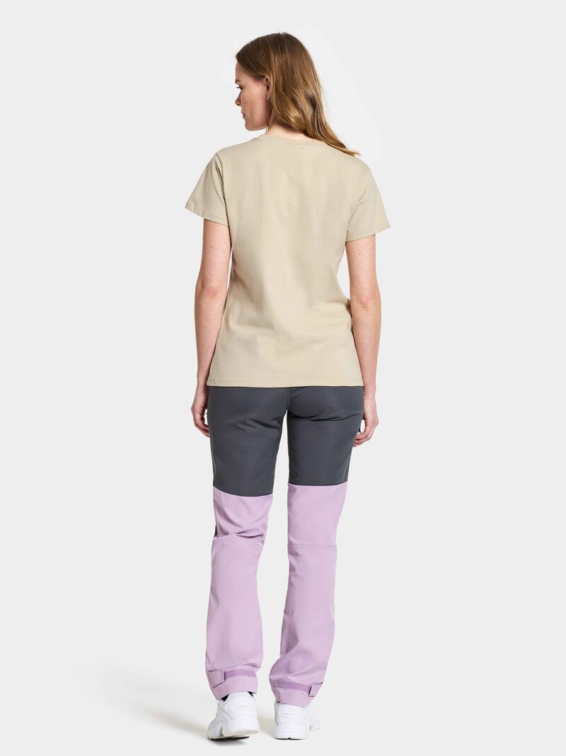 Ingarö T-Shirt Dam Light Beige Didriksons