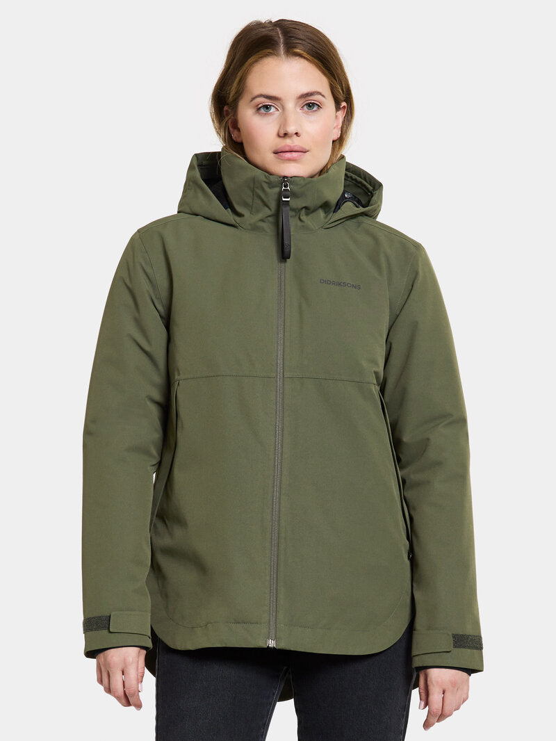 Jennie Vinterjacka Dam Deep Green Didriksons