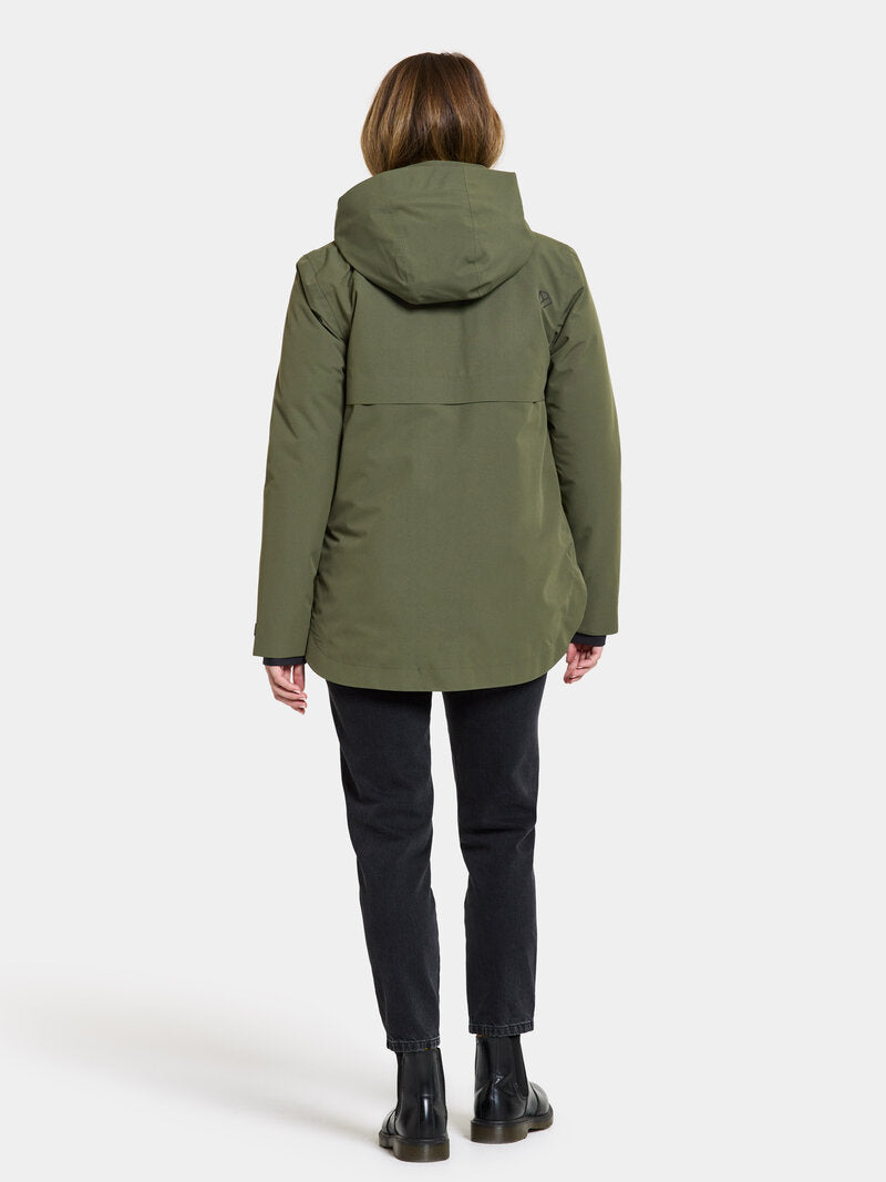 Jennie Vinterjacka Dam Deep Green Didriksons