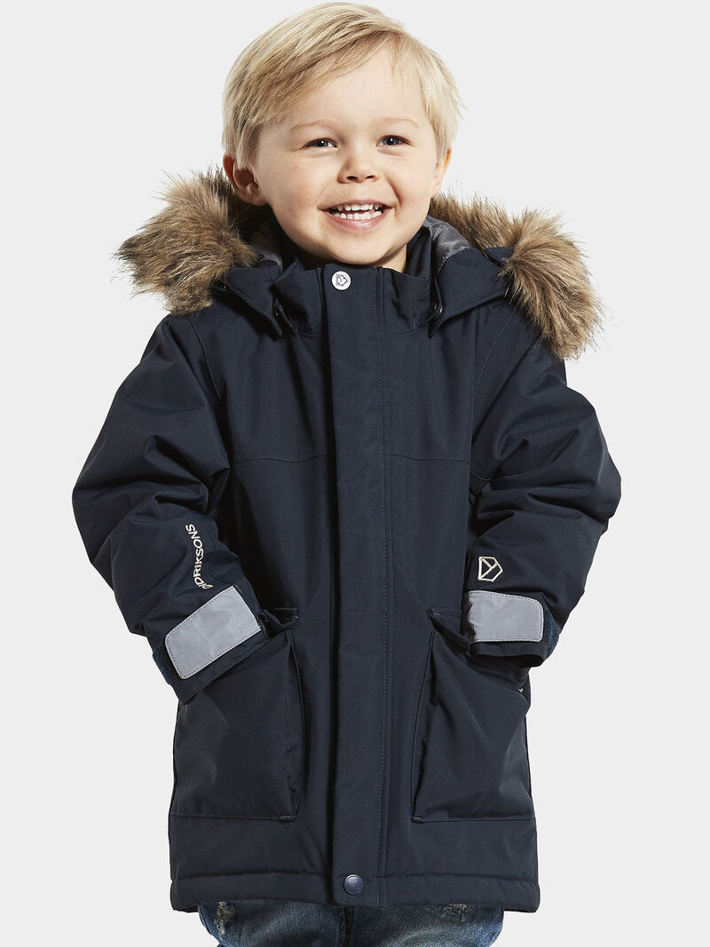 Kure Vinterparkas 4 Barn Navy - Didriksons