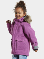 Kure Vinterparkas 4 Barn Radiant Purple - Didriksons