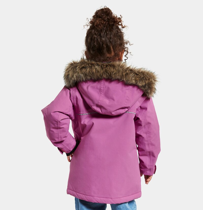 Kure Vinterparkas 4 Barn Radiant Purple - Didriksons