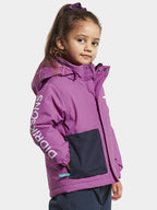 Lovis 2 Kids' Winter Jacket Radiant Purple - Didriksons
