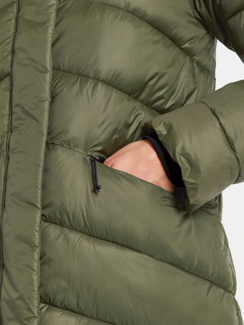 Marion Vinterparkas Dam Deep Green Didriksons