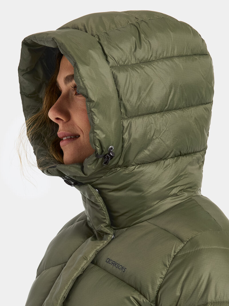Marion Vinterparkas Dam Deep Green Didriksons