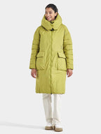 Melina Puff Women's Winter Parka Green - Didriksons