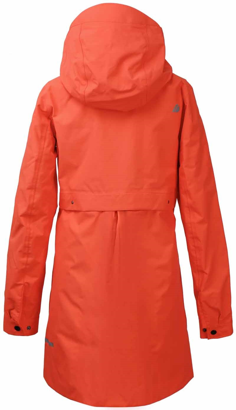 Miranda Shell Jacket Women Coral - Didriksons
