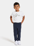 Monte Fleece Trousers Kids Navy Didriksons