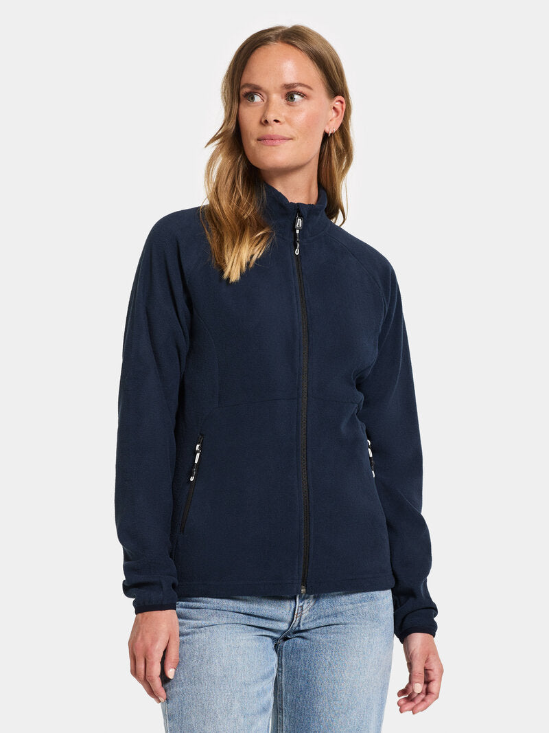 Monte Fleecejacka 3 Dam Dark Night Blue Didriksons