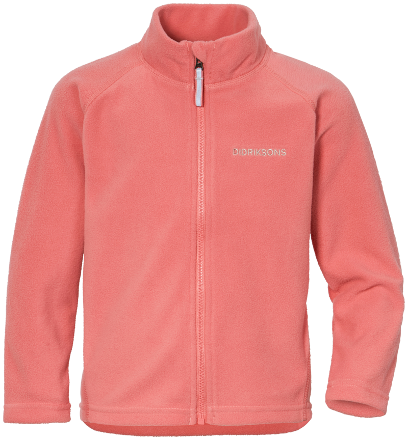 Monte Fleecejacka 8 Barn Peach Rose Didriksons