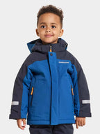 Neptun Kids' Winter Jacket Classic Blue Didriksons