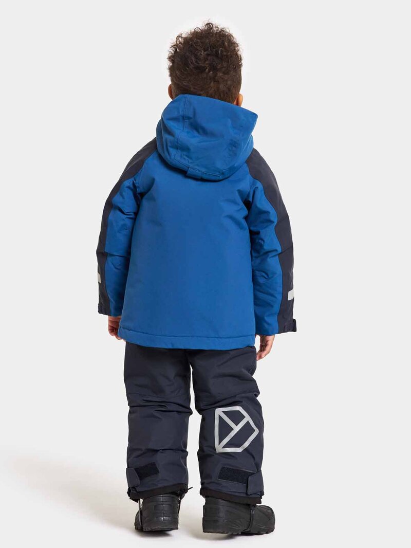 Neptun Kids' Winter Jacket Classic Blue Didriksons