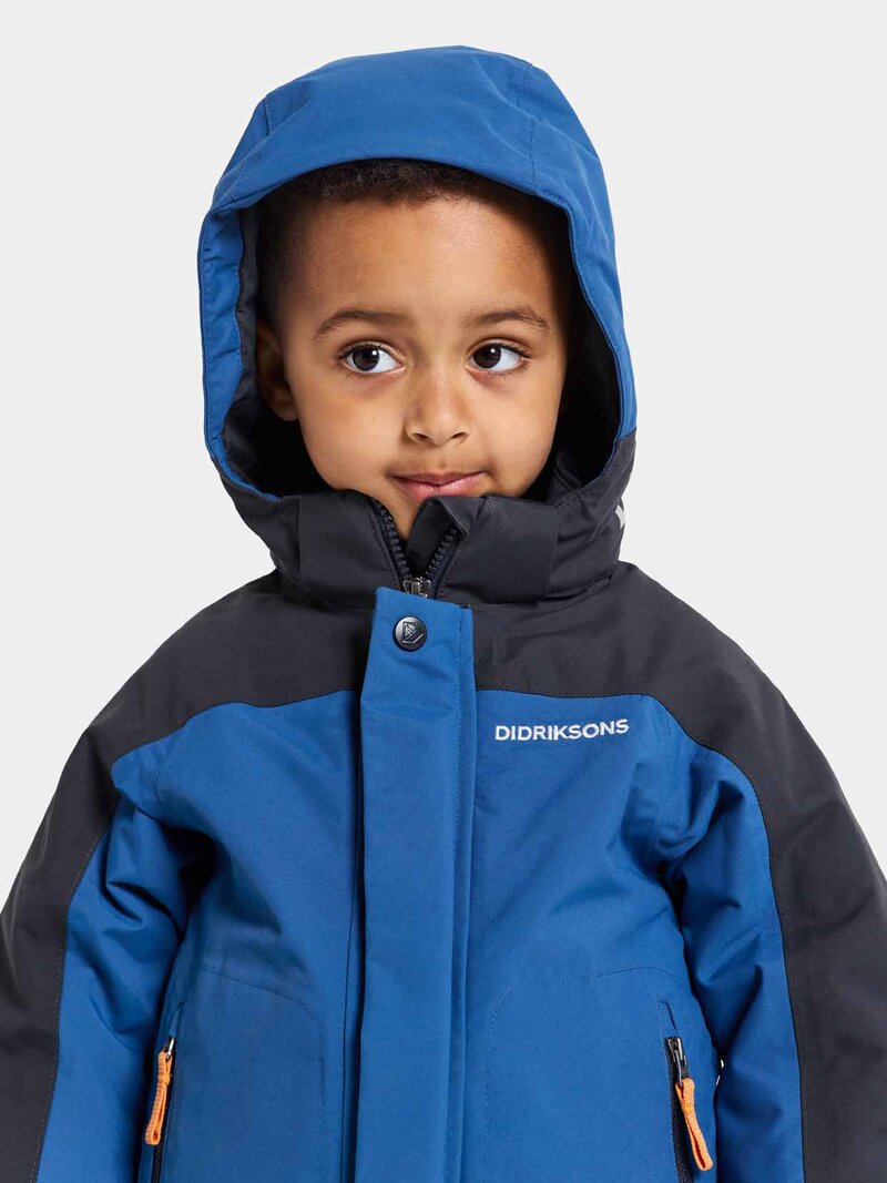 Neptun Kids' Winter Jacket Classic Blue Didriksons
