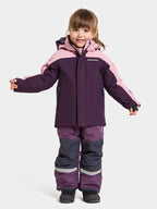 Neptun Kids' Winter Jacket Plum Didriksons