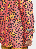 Norma Shell Jacket 2 Kids Wild Dot Pink Didriksons