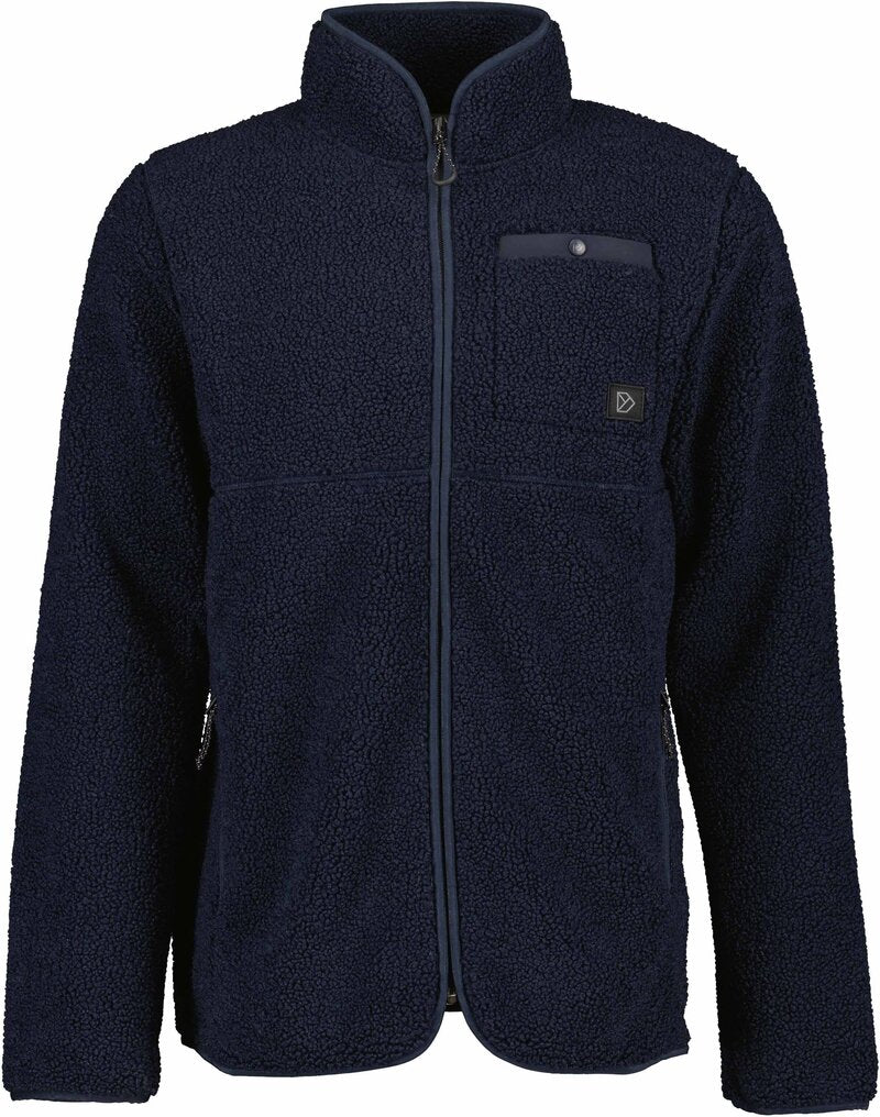 Phoenix Pile Jacket Men Dark Night Blue Didriksons