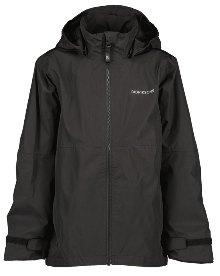 Piko Shell Jacket 6 Junior Black Didriksons