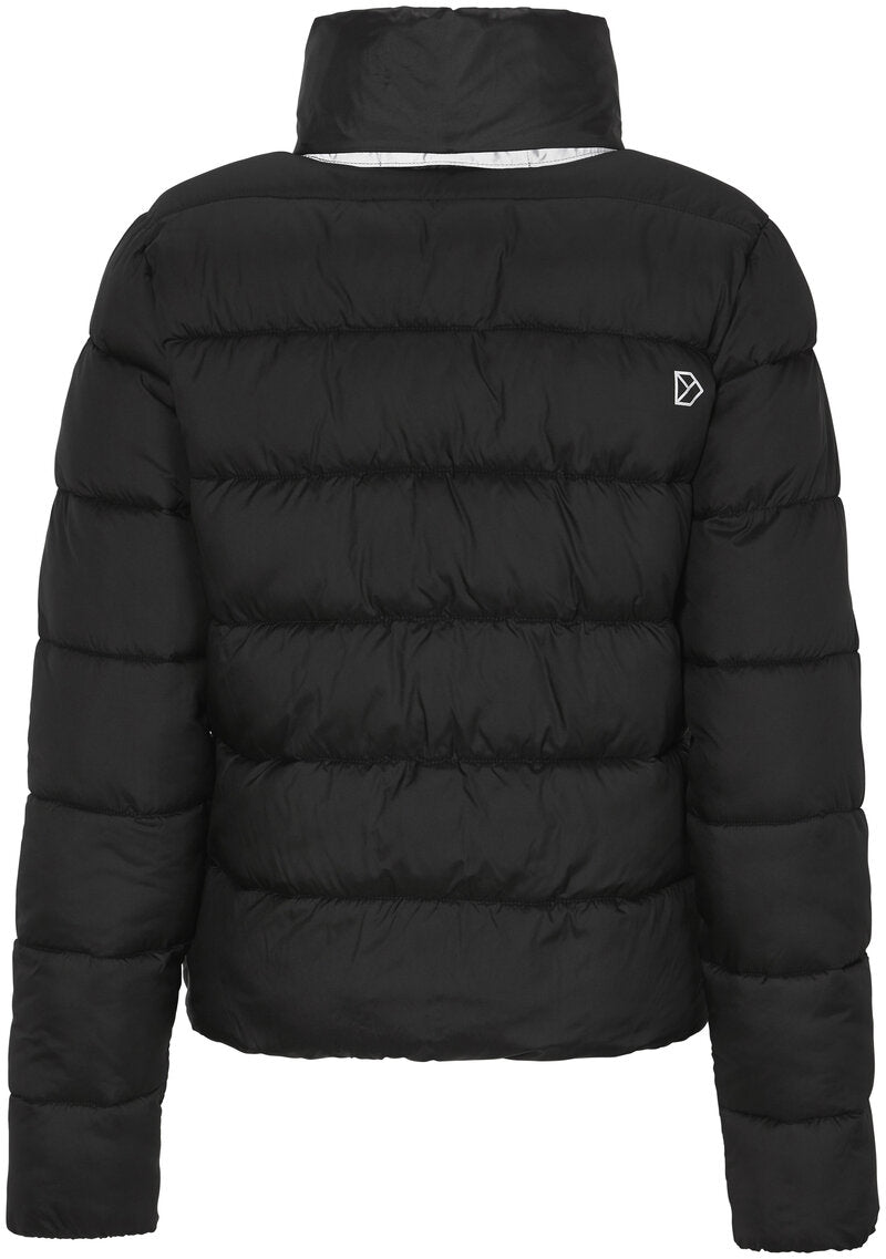 Rose Vinterjacka Black Junior - Didriksons