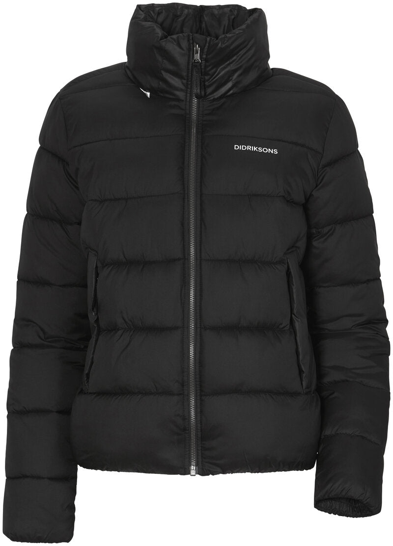 Rose Vinterjacka Black Junior - Didriksons