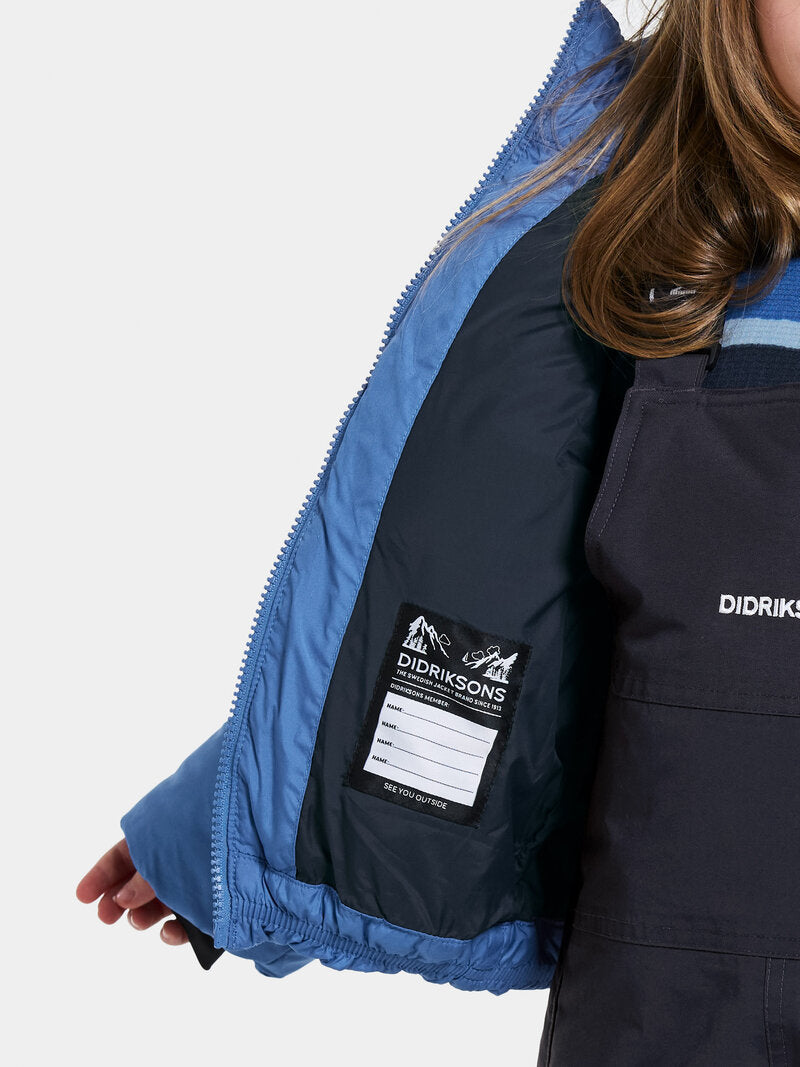 Roxen Kids' Winter Jacket Sapphire Blue Didriksons