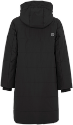Sandra Puff Vinterparkas Dam Black Didriksons