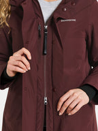 Selina Women's Winter Parka Old Rust Didriksons