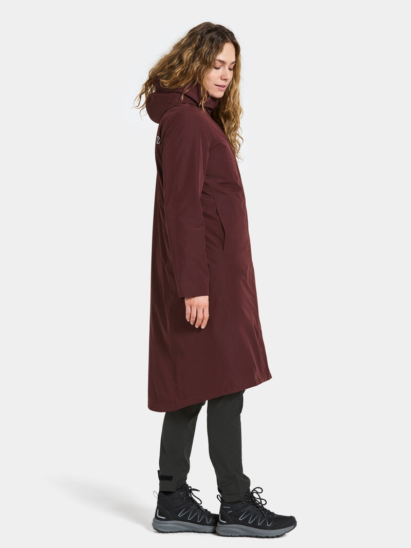 Selina Women's Winter Parka Old Rust Didriksons