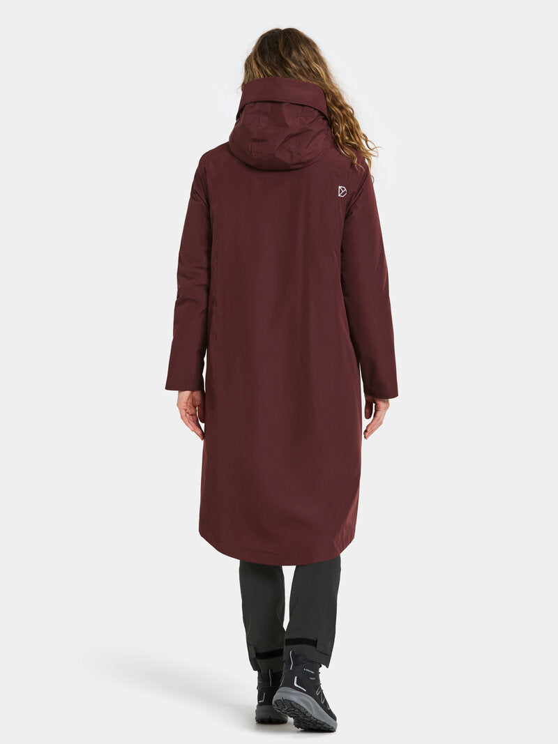 Selina Women's Winter Parka Old Rust Didriksons