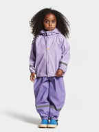 Slaskeman 8 ofodrat regnset Barn Digital Purple Didriksons