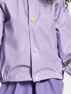 Slaskeman 8 ofodrat regnset Barn Digital Purple Didriksons