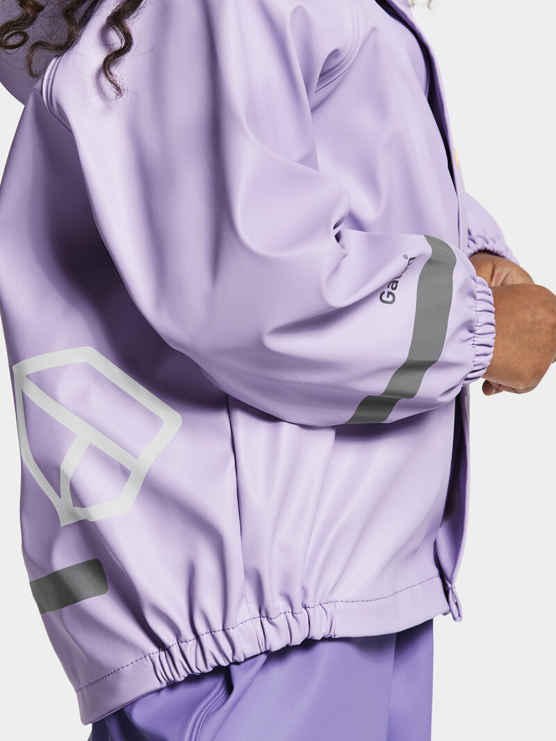 Slaskeman 8 ofodrat regnset Barn Digital Purple Didriksons