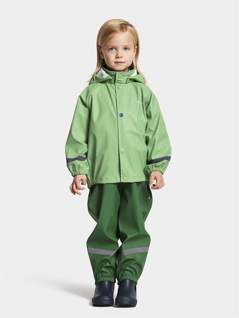Slaskeman 8 ofodrat regnset Barn Green Pod Didriksons