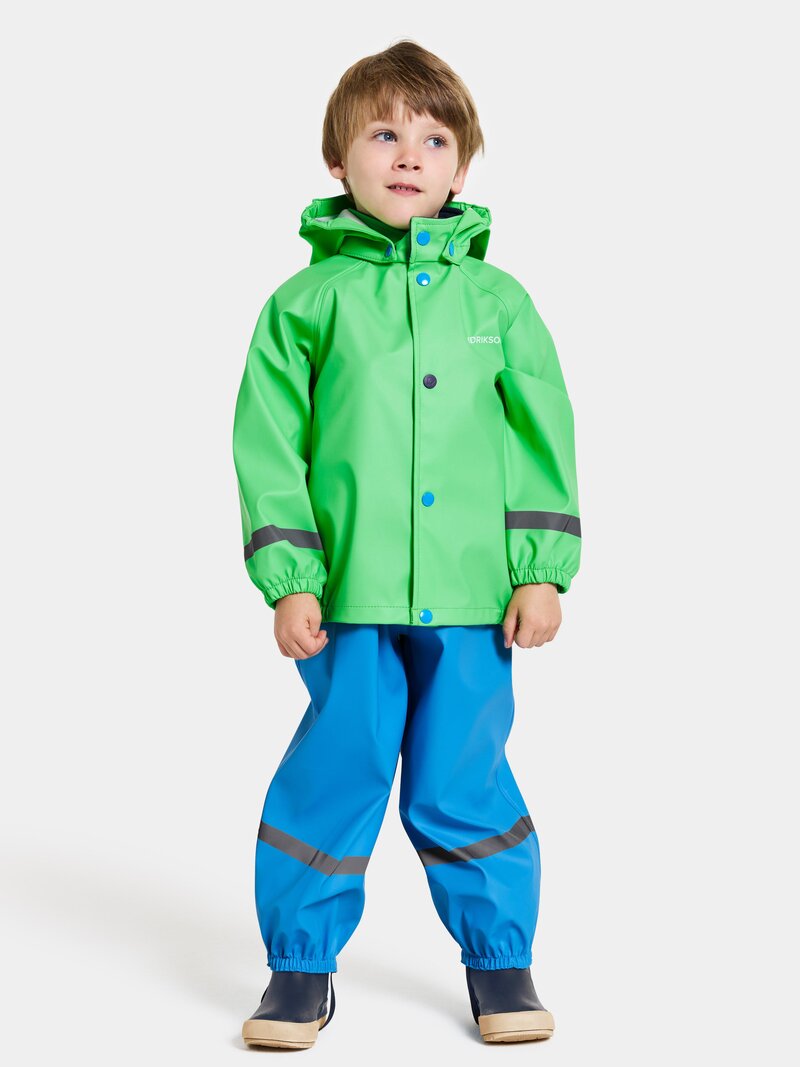 Slaskeman Ofodrat Regnset Barn Frog Green Didriksons