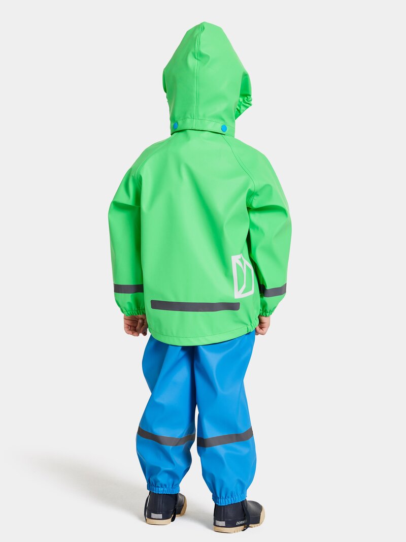 Slaskeman Ofodrat Regnset Barn Frog Green Didriksons